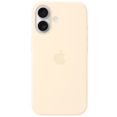 Чехол-силикон оригинал Full Soft Matte with MagSafe and Animation iPhone 17, ванильный