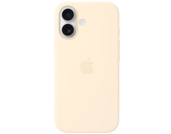 Чехол-силикон оригинал Full Soft Matte with MagSafe and Animation iPhone 17, ванильный