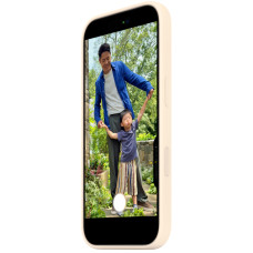 Чехол-силикон оригинал Full Soft Matte with MagSafe and Animation iPhone 17, ванильный