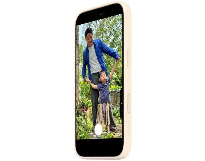 Чехол-силикон оригинал Full Soft Matte with MagSafe and Animation iPhone 17, ванильный
