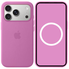 Чехол-силикон оригинал Full Soft Matte with Magsafe and Animation iPhone 17 Pro, Electric Lavender