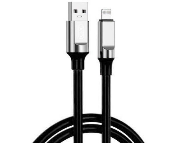 Кабель USB XO NB251 Liquid Silicone Rubber USB to Micro (6A/1m) Black