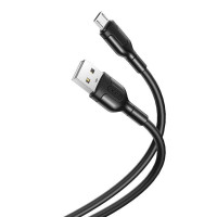 Кабель USB XO NB212 USB to Micro (2.1A/1m) Black