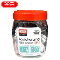 Кабель USB XO NB212 USB to Micro (2.1A/1m) Мікс (Bottle)