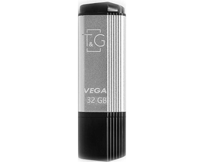 Флешка USB 32Gb T&G Vega 121, серебристая