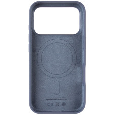 Чехол-силикон оригинал Full Soft Matte with MagSafe and Animation iPhone 17 Pro Max, Anchor blue