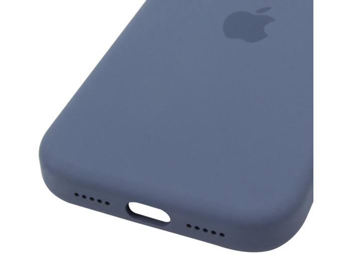 Чехол-силикон оригинал Full Soft Matte with MagSafe and Animation iPhone 17 Pro Max, Anchor blue