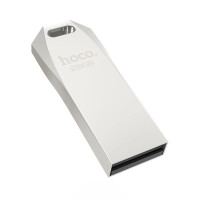 Флешка USB 2.0 Hoco UD4 Intelligent high speed 128Gb, срібляста
