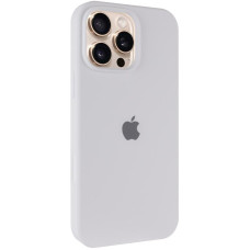 Чехол-силикон оригинал Full Soft Matte iPhone 16 Pro (Белый / White)