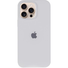 Чехол-силикон оригинал Full Soft Matte iPhone 16 Pro (Белый / White)