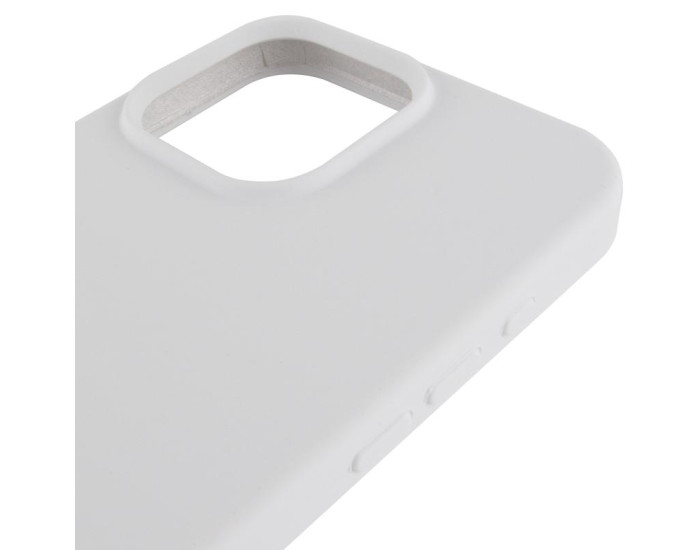 Чехол-силикон оригинал Full Soft Matte iPhone 16 Pro (Белый / White)