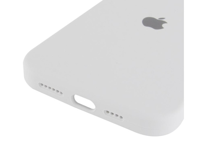 Чехол-силикон оригинал Full Soft Matte iPhone 16 Pro (Белый / White)