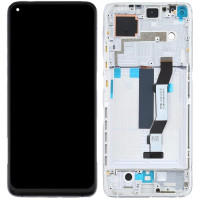 Дисплей з сенсорним екраном (модуль) Xiaomi Mi10T, Mi10T Pro, Redmi K30S, сірий, з рамкою оригінал