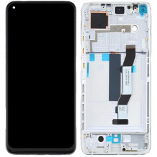 Дисплей с сенсорным экраном (модуль) Xiaomi Mi10T, Mi10T Pro, Redmi K30S, серый, с рамкой оригинал