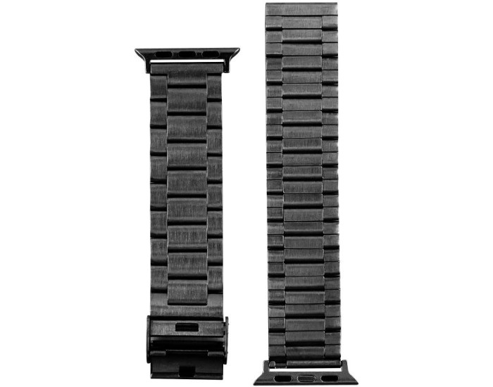 Ремешок для Apple Watch Steel Elegance 42(ser.1-3)/44/45/46/49mm черный