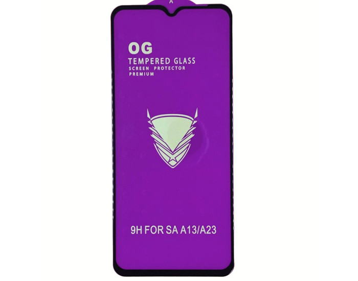 Защитное стекло Tempered Glass OG Premium Samsung A13 (4G/5G) /A23 4G /A04 /A04S /A04e, Black