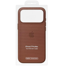 Чехол-силикон TechWoven Case with MagSafe iPhone 17 Pro Max, Sienna