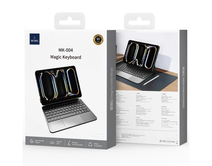 Чохол-клавіатура на планшет WiWU MK-005 3in1 for iPad Pro 11 2024, Black