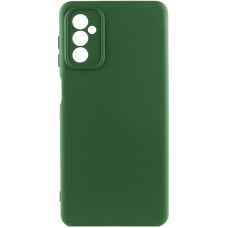 Чохол-силікон Silicone Cover Lakshmi Full Camera Samsung A52 4G /A52 5G /A52s (Темно зелений/ Dark Green)