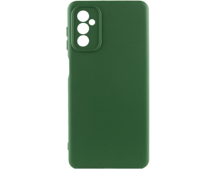 Чохол-силікон Silicone Cover Lakshmi Full Camera Samsung A52 4G /A52 5G /A52s (Темно зелений/ Dark Green)