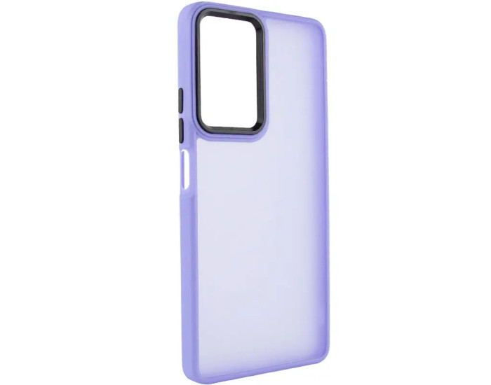 Чохол-силікон Lyon Frosted TPU+PC Infinix Hot 50 4G, бузковий