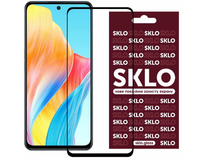 Защитное стекло SKLO Google Pixel 8 Pro, 5D черное