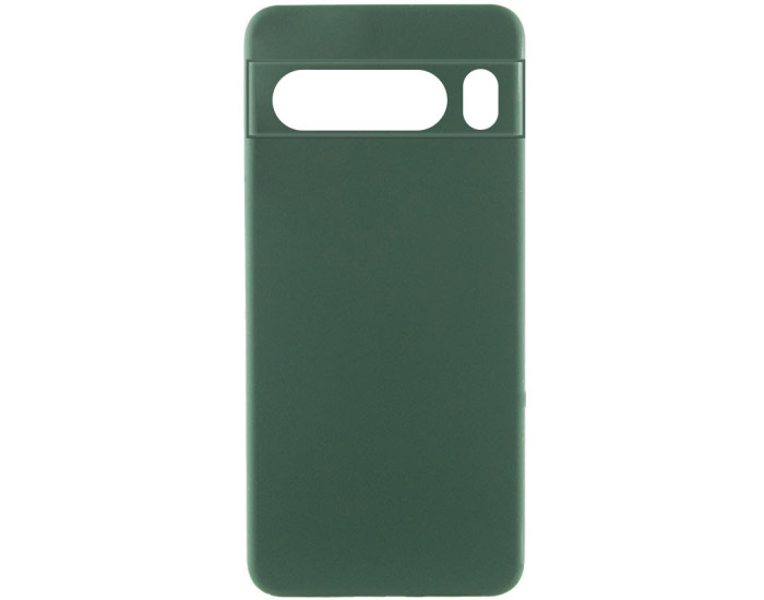 Чохол-силікон Silicone Lakshmi Full Camera Google Pixel 8 Pro, кіпрський Зелений