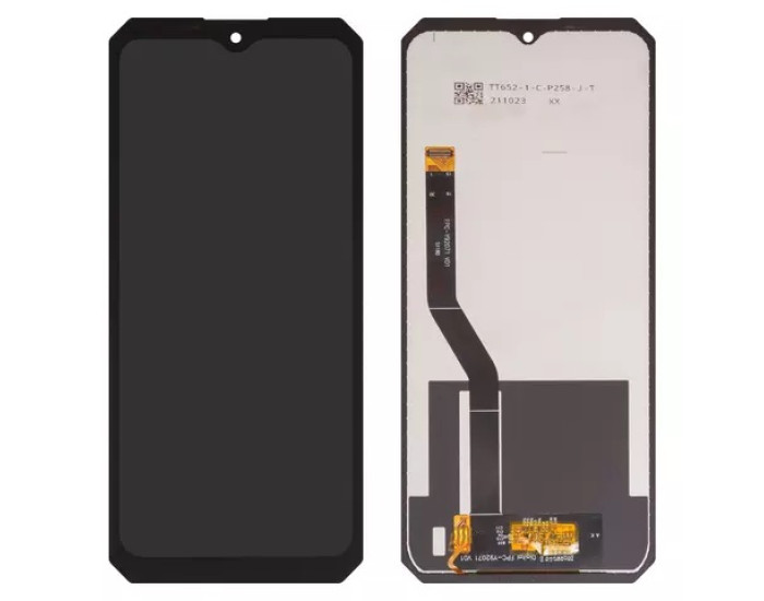 Дисплей с сенсорным экраном (модуль) Oukitel WP23 / WP23 Pro /WP23 Plus / WP28 /Ihunt Titan P15000 Ultra, черный, High Copy, F653327VA / FPC-Y90071 V02