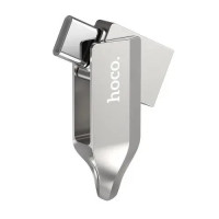 Флешка USB-A/C Hoco UD8 Smart Type-C USB drive 32Gb, серебристая