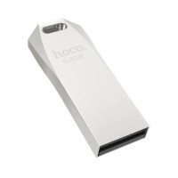 Флешка USB-A/C Hoco UD4 Intelligent high speed 64Gb, серебристая