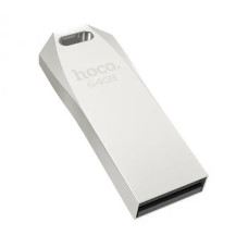 Флешка USB-A/C Hoco UD4 Intelligent high speed 64Gb, срібляста