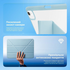 Чехол-книга на планшет Proove Solid Case iPad 10 10.9" 2022 /11 11" 2025, голубой