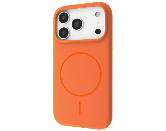Чехол-силикон Proove Spectrum Case with Magnetic Ring iPhone 17 Pro Max, Peel orange
