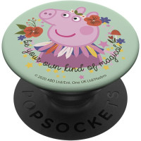 Попсокет Cartoon Space Peppa Pig, Green