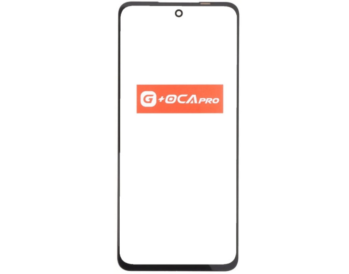 Скло фронтальне з OCA плівкою Realme C55 /11 5G /12 /Harzo N55 /Oppo A58 /A98 5G /OnePlus Nord CE 3 Lite, чорне, оригінал G+OCA PRo