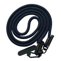 Шнурок LONG (150см) 8mm з карабіном + Тримач для чохлів (універсальний) Dark Blue