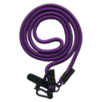 Шнурок LONG (150см) 8mm с карабином + держатель для чехлов (универсальный) Purple