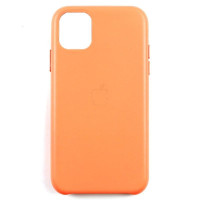 Чохол шкіряний Leather Case iPhone 11, Orange