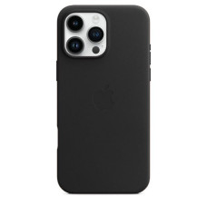 Чехол оригинал Leather Case with MagSafe iPhone 16 Pro Max, Black