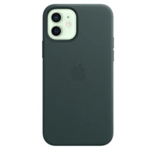 Чехол кожаный Leather Full Case iPhone 12/12 Pro, Green
