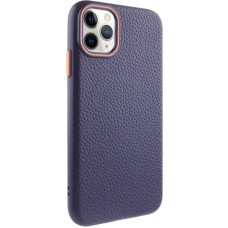 Чехол кожаный Syndee with MagSafe iPhone 12 Pro Max, Gem Blue