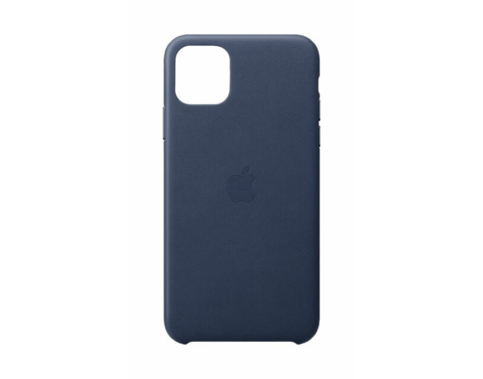 Чехол кожаный Leather Case iPhone 11 Pro Max, Blue Cobalt