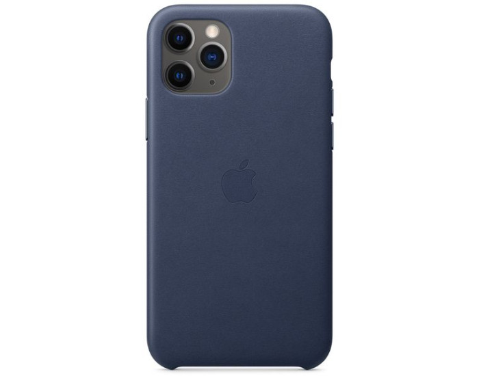 Чехол кожаный Leather Case iPhone 11 Pro, Blue Cobalt