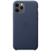 Чехол кожаный Leather Full Case iPhone 11 Pro, Blue