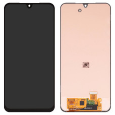 Дисплей с сенсорным экраном (модуль) Samsung A175 Galaxy A17 4G, черный, оригинал