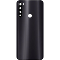 Задня кришка корпуси для Xiaomi Redmi Note 8T, сіра з склом камери