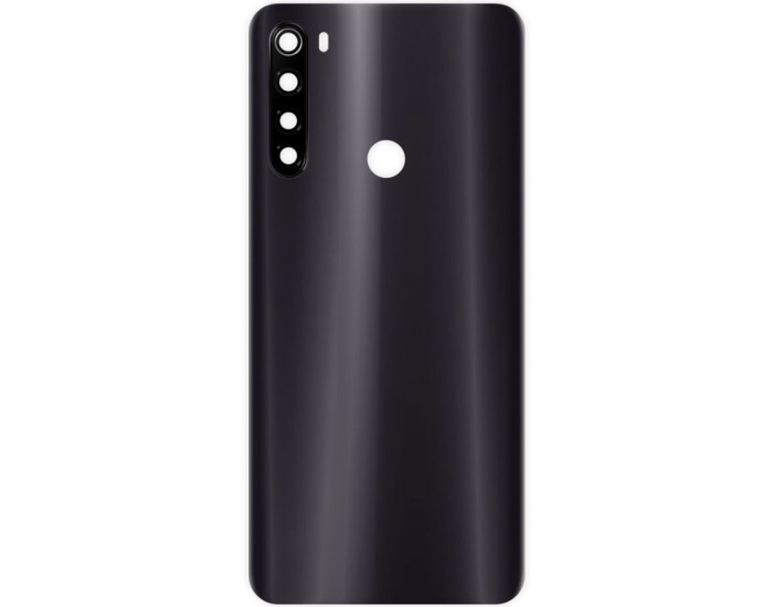 Задняя крышка корпуса для Xiaomi Redmi Note 8T, серая со стеклом камеры