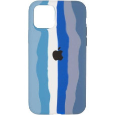 Чехол-силикон оригинал Colorfull Full Cover Soft Matte iPhone 11, Blue
