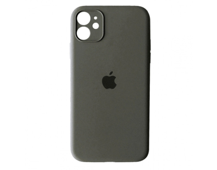 Чехол-силикон оригинал Full Camera Soft Matte iPhone 11, Clay