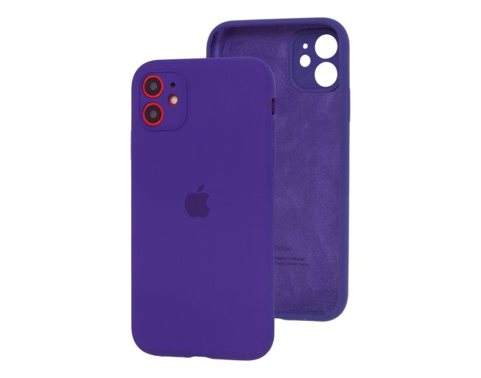 Чехол-силикон оригинал Soft Matte Full Camera iPhone 11, Purple